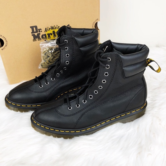 NEW Dr Marten Santo Grizzly 10 Eye Combat Boots - Picture 10 of 13